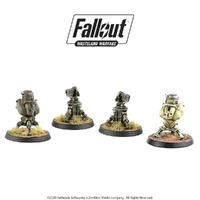 Fallout Wasteland Warfare Terrain Expansion Turrets