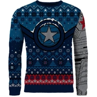 Marvel Winter Soldier Christmas Jumper (Size XXL)
