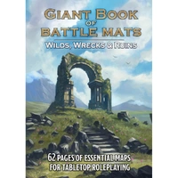 Giant Book of Battle Mats: Wilds Wrecks & Ruins