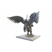 Kings of War Halfling Muster Captain on Winged Aralez