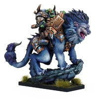 MANTIC DIRECT Kings of War -  Riftforged Orc Stormbringer on Manticore