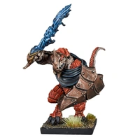MANTIC DIRECT Kings of War -  Salamander Battle Captain