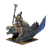 MANTIC DIRECT Kings of War -  Riftforged Orc Stormbringer on Winged Slasher