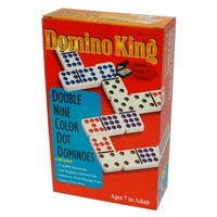 Domino King Double Nine Coloured Dots