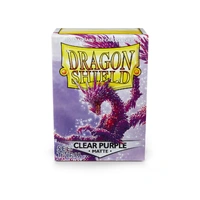 Dragon Shield: Sleeves – Matte – Clear Purple