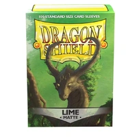 Dragon Shield: Sleeves – Matte – Lime