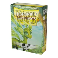 [RETIRED] Dragon Shield: Sleeves – Matte – Olive (60)