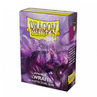 Dragon Shield: Japanese Size Sleeves – Matte Dual – Wraith (Alaric, Chaos Wraith)