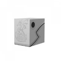 Dragon Shield: Deck Box – Double Shell – Ashen White/Black