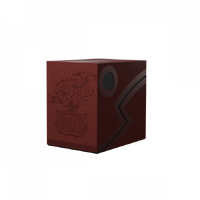 Dragon Shield: Deck Box – Double Shell – Blood Red/Black