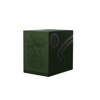Dragon Shield: Deck Box – Double Shell – Forest Green/Black