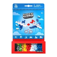 Activity Pad Puzzle by Number - Transportation