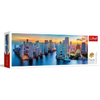 Puzzle - Trefl Park - Panorama;Miami After Dk 1000Pc