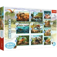 Puzzle - Trefl Park - Meet All The Dinosaurs 10-In-1