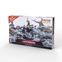 Dungeons & Lasers: Miniatures - Cave Spiders
