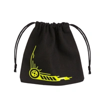Q Workshop - Galactic Black & Yellow Dice Bag