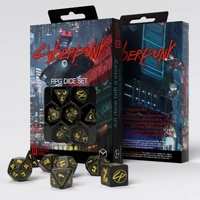 Q Workshop - Cyberpunk Red Dice Set: Wet Work Dice Set 7