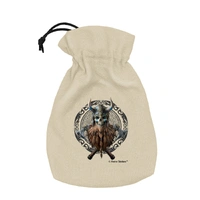 Q Workshop - Anne Stokes - Dice Pouch - Viking Skull