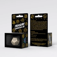Q Workshop - Treasure Generator Die: Beige&Black