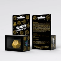 Q Workshop - Treasure Generator Die: Yellow&Black