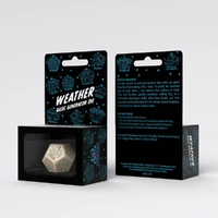 Q Workshop - Weather Generator Die: Beige&Black