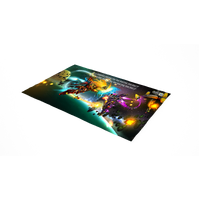 Chrono Core - Playmat - Basilisk vs. Tiamut