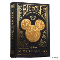 Bicycle Disney Black & Gold Mickey Playing Cards Display (6)