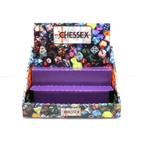CHX 29971 Medium Dice Set Cardboard Display (holds up to 18 sets)