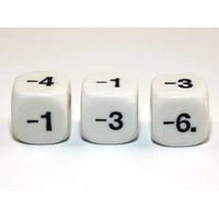 CHX KOP09964 16mm Opaque (-#'1-6) White/black