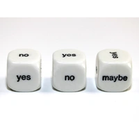 CHX KOP17953 Decision 16mm d6 White/black - Yes No Maybe