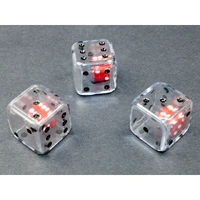 CHX KOP10299 19mm Double Dice Clear/black