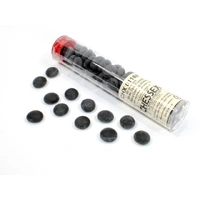 CHX 01188 Frosted Black Glass Stones