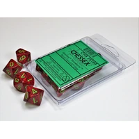 CHX 25104 Speckled Strawberry Set of Ten d10s