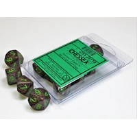 CHX 25110 Speckled Earth Set of Ten d10s