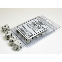 CHX 25111 Speckled Arctic Camo Set of Ten d10s