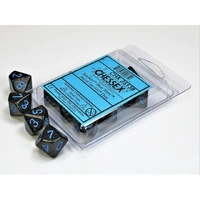 CHX 25138 Speckled Blue Stars Set of Ten d10s