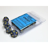 CHX 25166 Speckled Twilight Set of Ten d10s