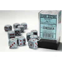 CHX 25700 Speckled Air 16mm d6 Dice Block (12 dice)