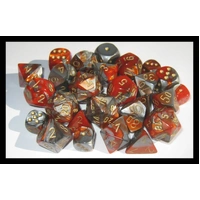 CHX 26461 Gemini Orange Steel/Gold 7-Die Set