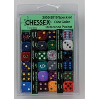CHX 29992 2005-2023 Speckled Dice Color Reference Packet