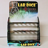 CHX 29977 Lab Dice Tube Set Cardboard Display
