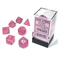 CHX 27584 Borealis Polyhedral Pink/Silver Luminary 7-Die Set