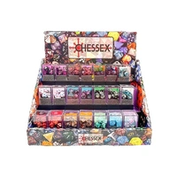 CHX 20992 Box of 50 Mini-hedral 7-Dice Sets - 2nd Release