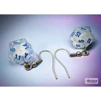 CHX 54211 Hook Earrings BorealisÃ‚Â® Icicle Mini-Poly d20 Pair