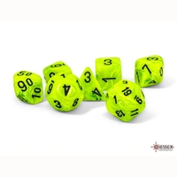 CHX 22430 Vortex Mega-hedral Bright Green/black 7-Die Set