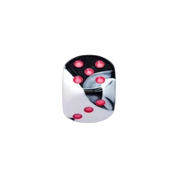 CHX DG5069 Gemini Black-White/pink 50mm d6 dice w/pips