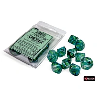 CHX 27395 Borealis Kelp/light green Luminary Set of Ten d10s