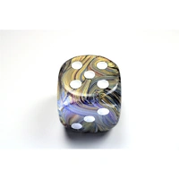 CHX DF5060 Festive Carousel/white 50mm d6 dice w/pips