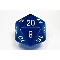 CHX XQ2006 Opaque Blue/White 34mm d20 Dice