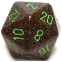 CHX XS2022 Speckled Earth 34mm d20 Dice